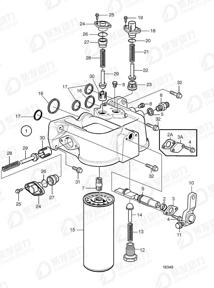 volvo penta Compression spring 1543611 Drawing volvo penta Compression spring 1543611 Drawing